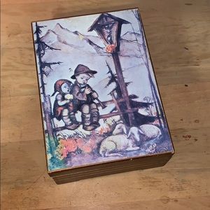 Vintage Music Box Jewelry Trinket Holder